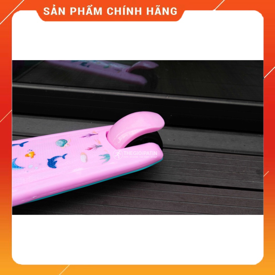 Xe Scooter Cho Bé Centosy 202, Họa Tiết Cá Heo Đáng Yêu Cao Cấp, Có 3 Bánh