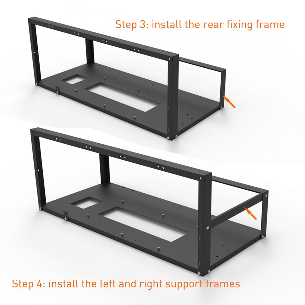 Khung Xếp Chồng Lên Nhau Eth / Etc / Zec Cho 6 Gpu 8 Gpu Crypto | BigBuy360 - bigbuy360.vn