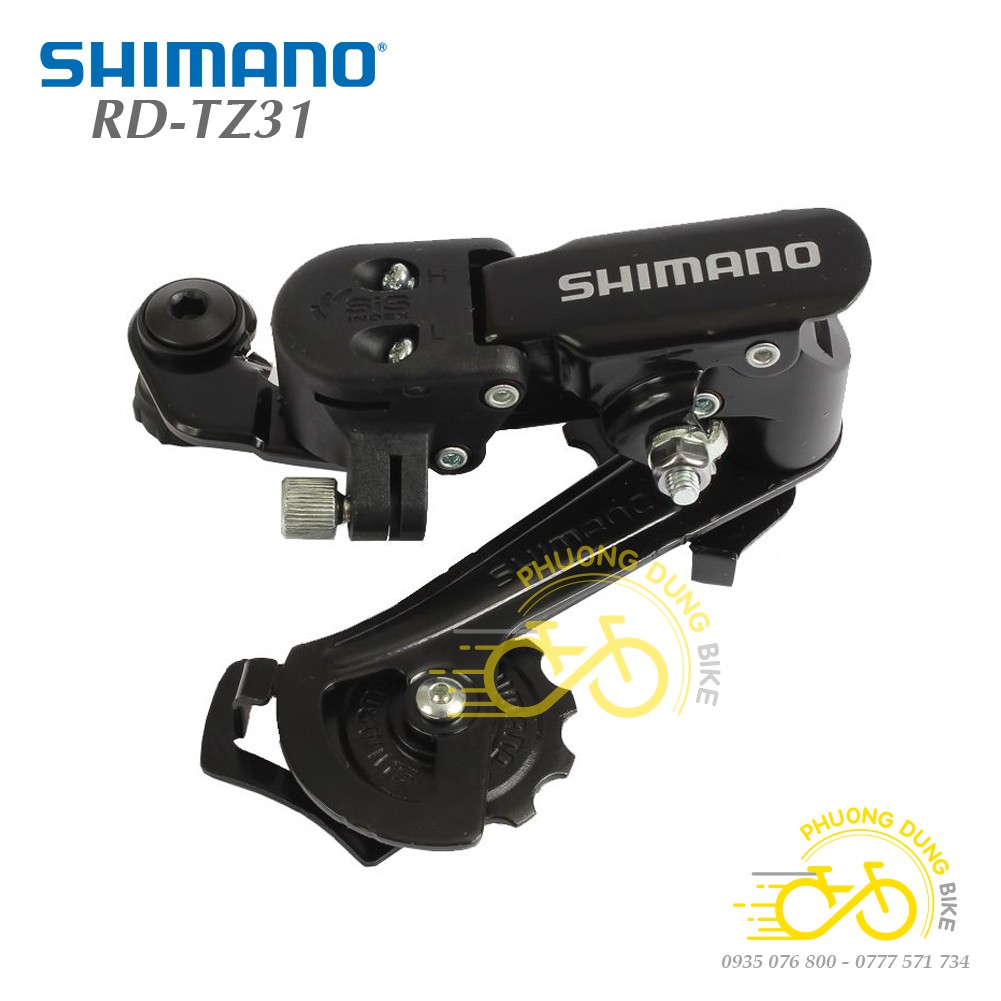 Củ cùi đề sau xe đạp SHIMANO RD-TZ31 5-6-7 Speed - Hàng chính Hãng