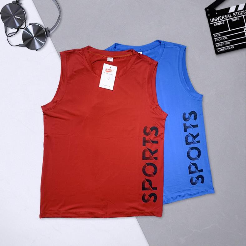 Áo thun nam ba lỗ ⚡FREESHIP⚡ Áo 3 lỗ nam mã MKA cổ tròn lót TankTop form rộng sát nách tập gym co giãn mùa hè đẹp  ྆