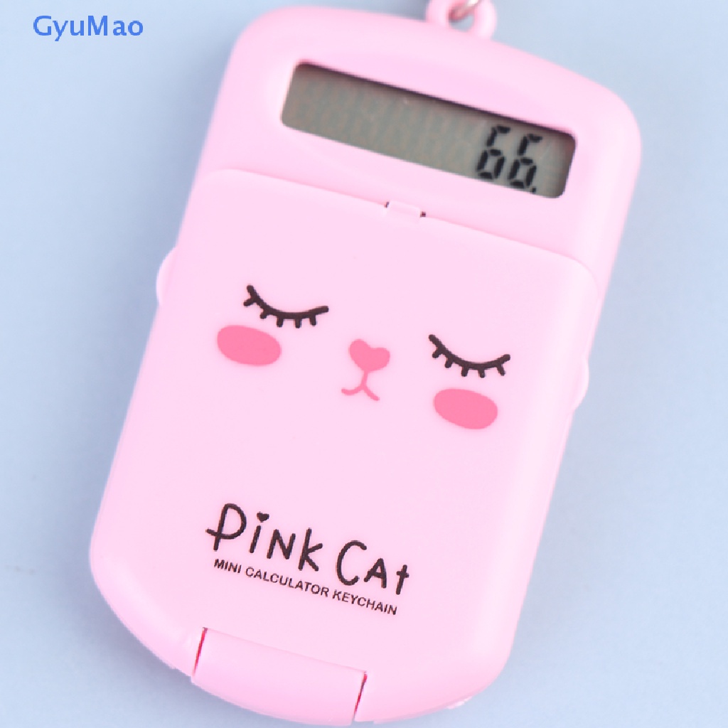 [cxGYMO] Móc Khóa Máy Tính Kỹ Thuật Số Mini Kiểu Dáng Đáng Yêu Sáng Tạo HDY