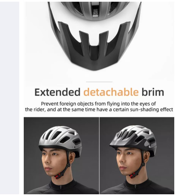Mũ bảo hiểm ROCKBROS trọng lượng nhẹ thoáng khí và thoải mái khi đi xe đạp MTB an toàn