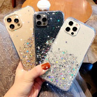 Ốp điện thoại trong suốt lấp lánh thời trang cho iphone 14 13 Pro Max 12 Pro Max 11 Pro Max 6 6s 6+ 6s+ 7 7+ 8 8+ X Xs Xr XsMax SE 20