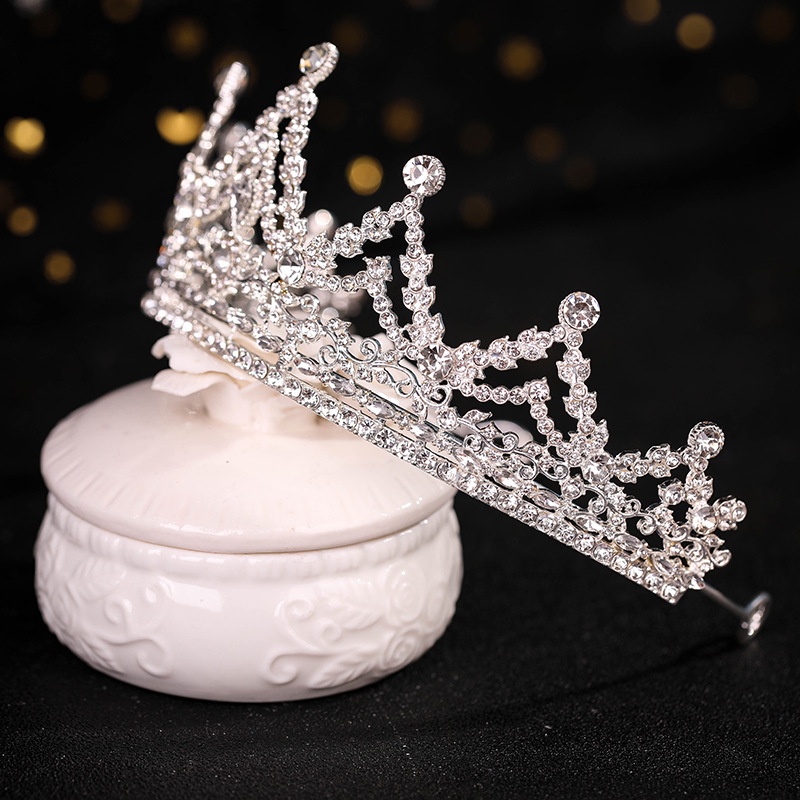 Vương Miện Đội Đầu Cô Dâu Phong Cách Âu Mỹ