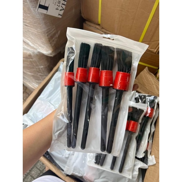 Chổi Cọ Vệ Sinh Xe Ô Tô Xe Máy Đa Năng - Cọ Rửa Khoang Máy, Mâm Xe, Nội Thất