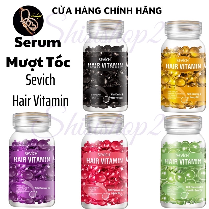 Viên Serum Dưỡng Chăm Sóc Tóc Sevich Hair Vitamin