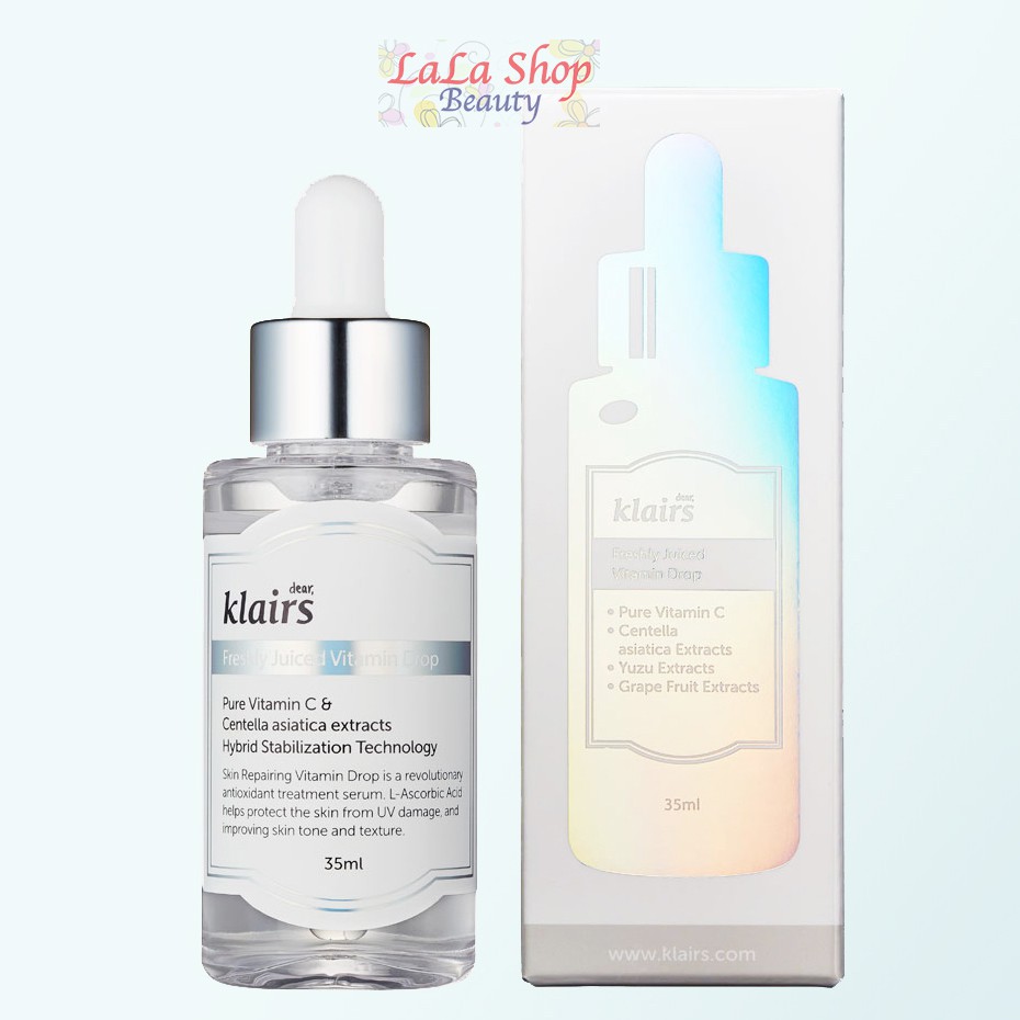 Serum Klairs Freshly Juiced Vitamin Drop Tinh Chất Sáng Da Vitamin C