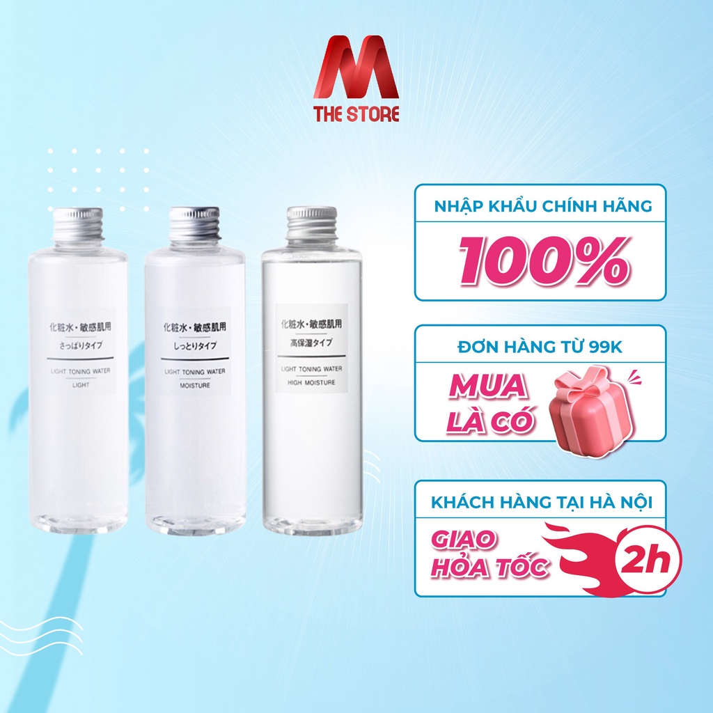 Nước hoa hồng Muji Nhật Bản 200ml