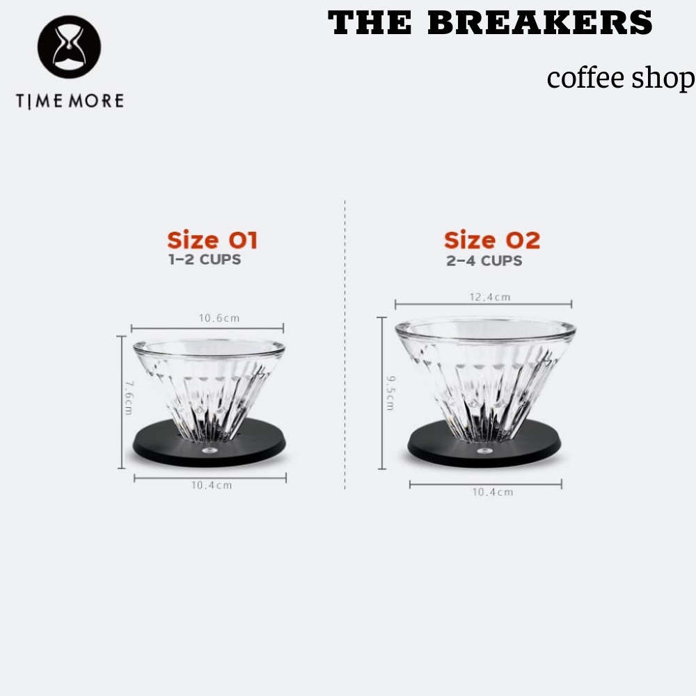Combo V60 Pour-Over Timemore Black