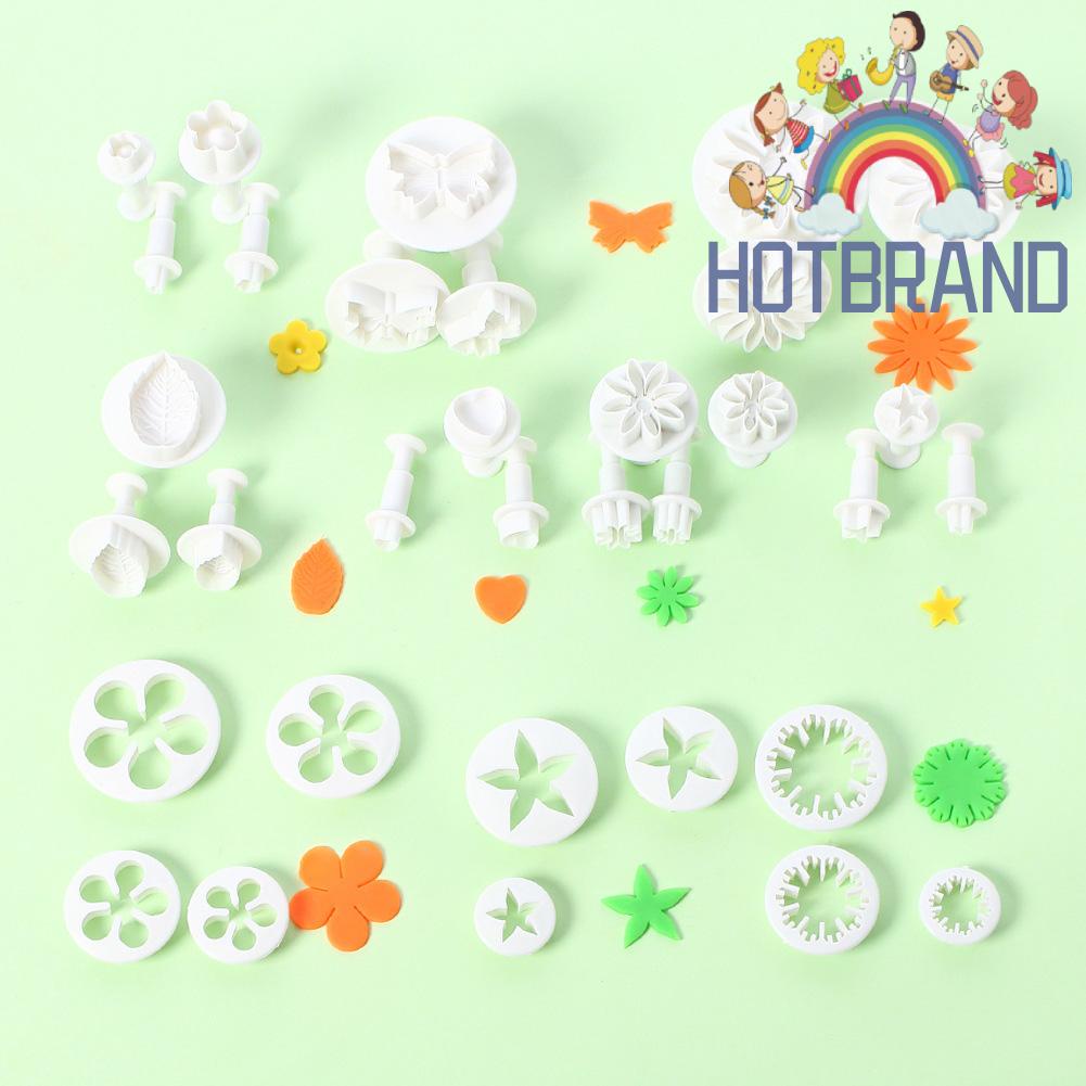 Khuôn Nhựa Làm Kẹo Đường Hình Hoa Trang Trí Bánh