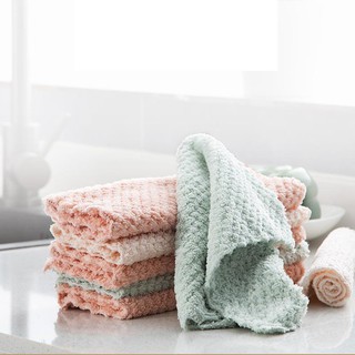 2 KHĂN LAU BÁT ĐŨA,LAU TAY,LAU BÀN,LAU BẾP (freeship) Vải bông mềm mịn