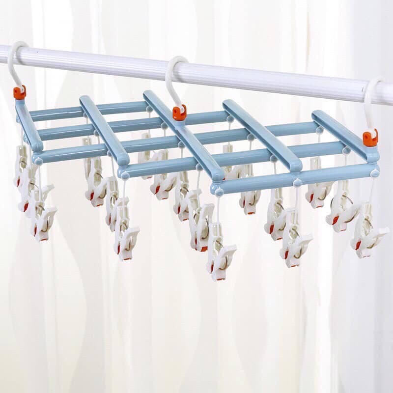 Móc Dàn Xếp Gọn Phơi Đồ Bé