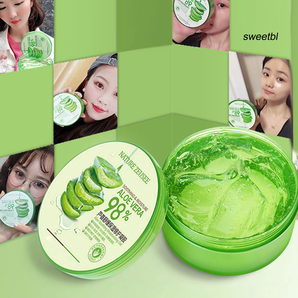 (Hàng Mới Về) Gel Lô Hội 300ml Dưỡng Ẩm Trị Mụn Chăm Sóc Da