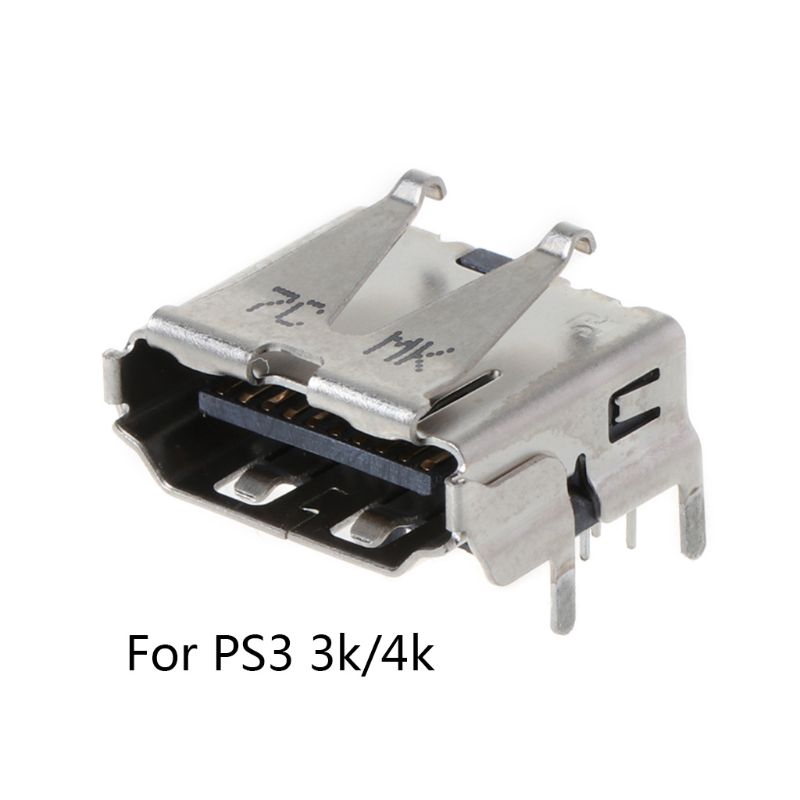 For Playstation 3 PS3 HD PS 3 Super Slim 3000 4000 3K 4K HDMI Port Jack Socket Interface Connector