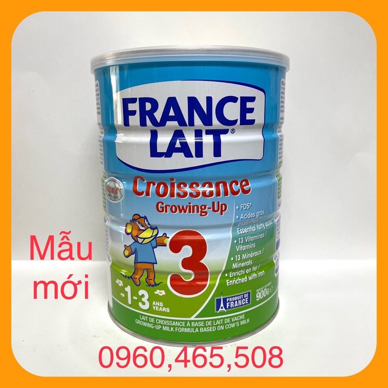 Sữa FRANCE LAIT 3  - 900g (date: 12/2022)