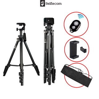 Chân máy ảnh/ Tripod Benro T560 – Chân đế điện thoại,máy quay dùng chụp ảnh, quay phim ( Kèm Remote + Kẹp điện thoại )