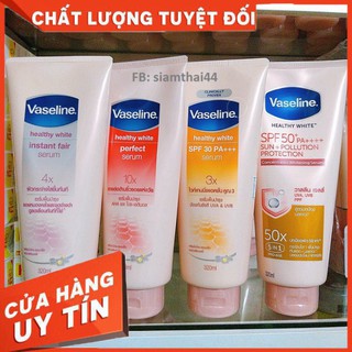 Huyết Thanh Dưỡng Thể Healthy White Instant Fair Serum Vaseline 3X , 4X ,10X , 50X