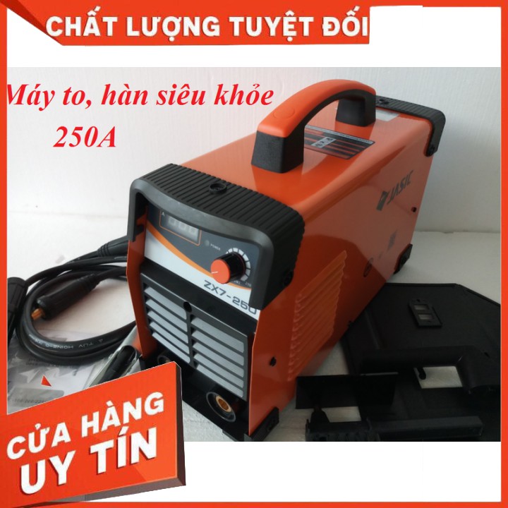 [CHÍNH HÃNG] Máy hàn điện tử JASIC A-250-máy hàn que 5li - HAN.JASIC.A -250