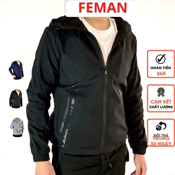 Áo Khoác Gió Nam Nữ Thu Đông Form Rộng 2 Lớp Hàn Quốc Đẹp Hà Nội Chống Nước Chống Năng Tia UV TNG2 FeMan
