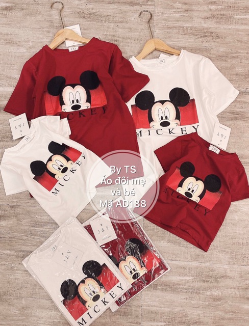 ÁO ĐÔI MẸ VÀ BÉ SIÊU HOT AD188 | BigBuy360 - bigbuy360.vn