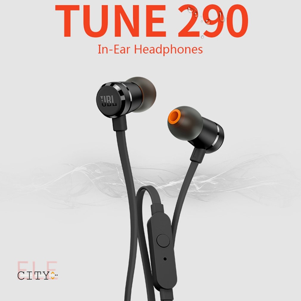 Ele】⚡⚡Tai nghe JBL T290 có giắc cắm 3.5mm tích hợp micro