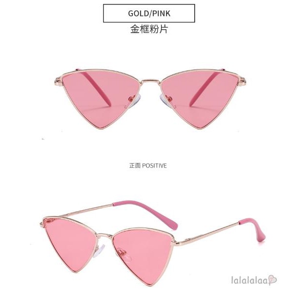 Kính mát gọng hình tam giác chống tia UV thời trang cho bé gentle monster | BigBuy360 - bigbuy360.vn