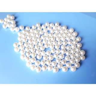 Set 50 hạt cườm trắng, đỏ, xanh, đen