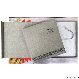 Album ảnh dán Fabric (40 ảnh cỡ 31,5x32,5cm)