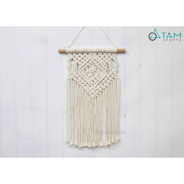 Macrame treo tường trang trí Simple MAC-03