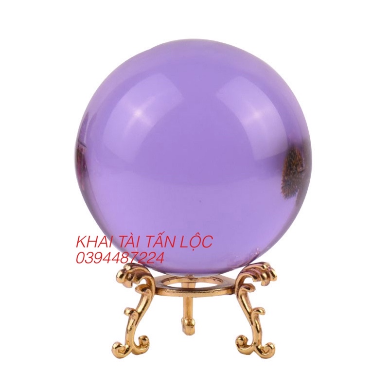 Đế đỡ , giá đỡ quả cầu , đá phong thủy bằng kim loại sang trọng