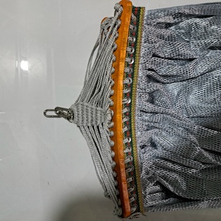 Võng lưới cán gỗ khổ rộng dài 2m5 VA25