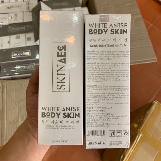 skinaes tắm. ủ kích trắng
