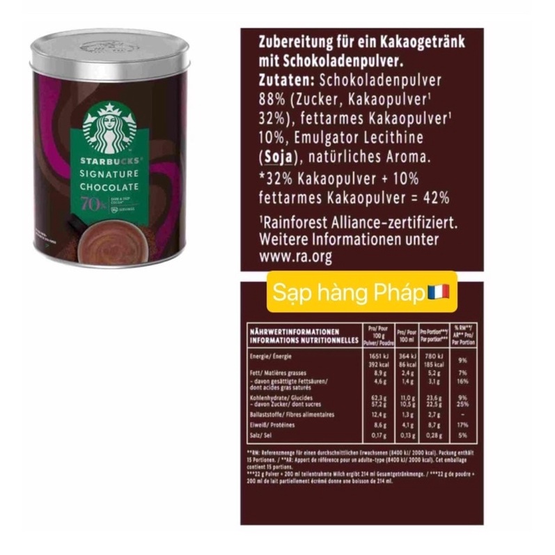 Hộp đựng Chocolate Signature 70% và 42%