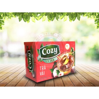 Trà cozy hương vải hòa tan 270g - cozy lychee ice tea