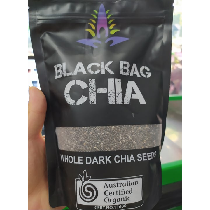 Hạt chia đen Úc Black Bag Chia 500g (HSD tháng 08/2023)