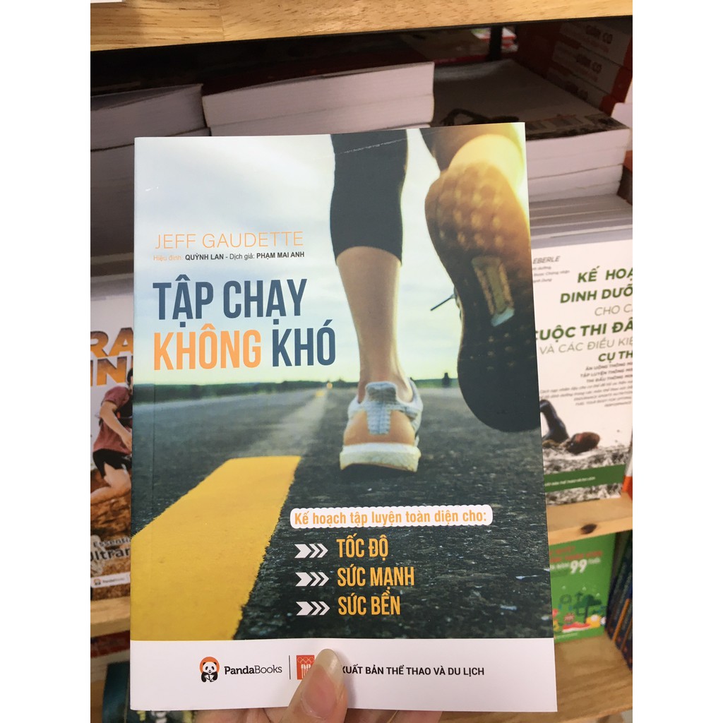 Sách - Combo 2 cuốn Tập chạy không khó + Chạy bộ để vượt qua - Pandabooks