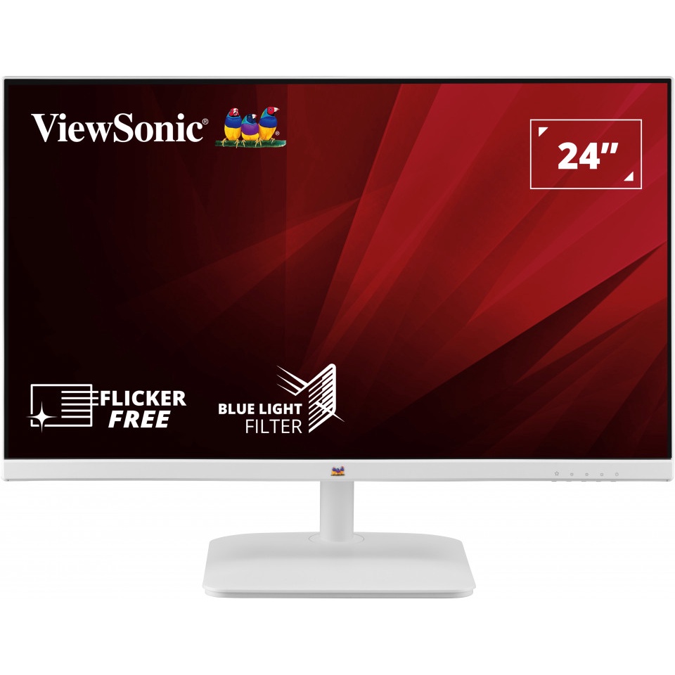 Màn Hình Máy Tính Viewsonic VA2430-H-W-6 23.8 inch FHD VA - Trắng