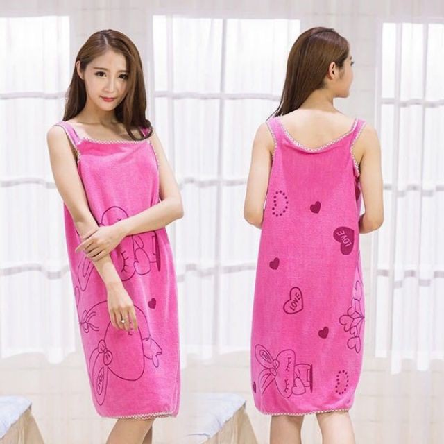 KHĂN CHOÀNG TẮM BIỂN COTTON 2 IN 1 (CHỌN MÀU)