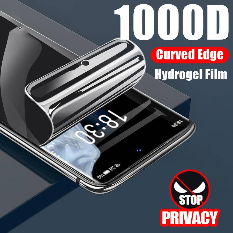 Set 4 Phim Hydrogel Cho Xiaomi Note 10 13 9 9t 8 CC9 CC9e A3 Civi 2 1s Lite SE Pro 5G 12x 12t 12s 12 11x 11t 11i 11 10t 10s 10i 10 Ultra Lite Cuộn Dây Đai An Toàn Cao Cấp Cho Bé 5 50