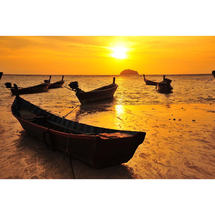 Tranh dán tường Việt Nam 3D Màu sắc tươi sáng, độ sắc nét cao, độ bền màu từ 10 năm trở lên.