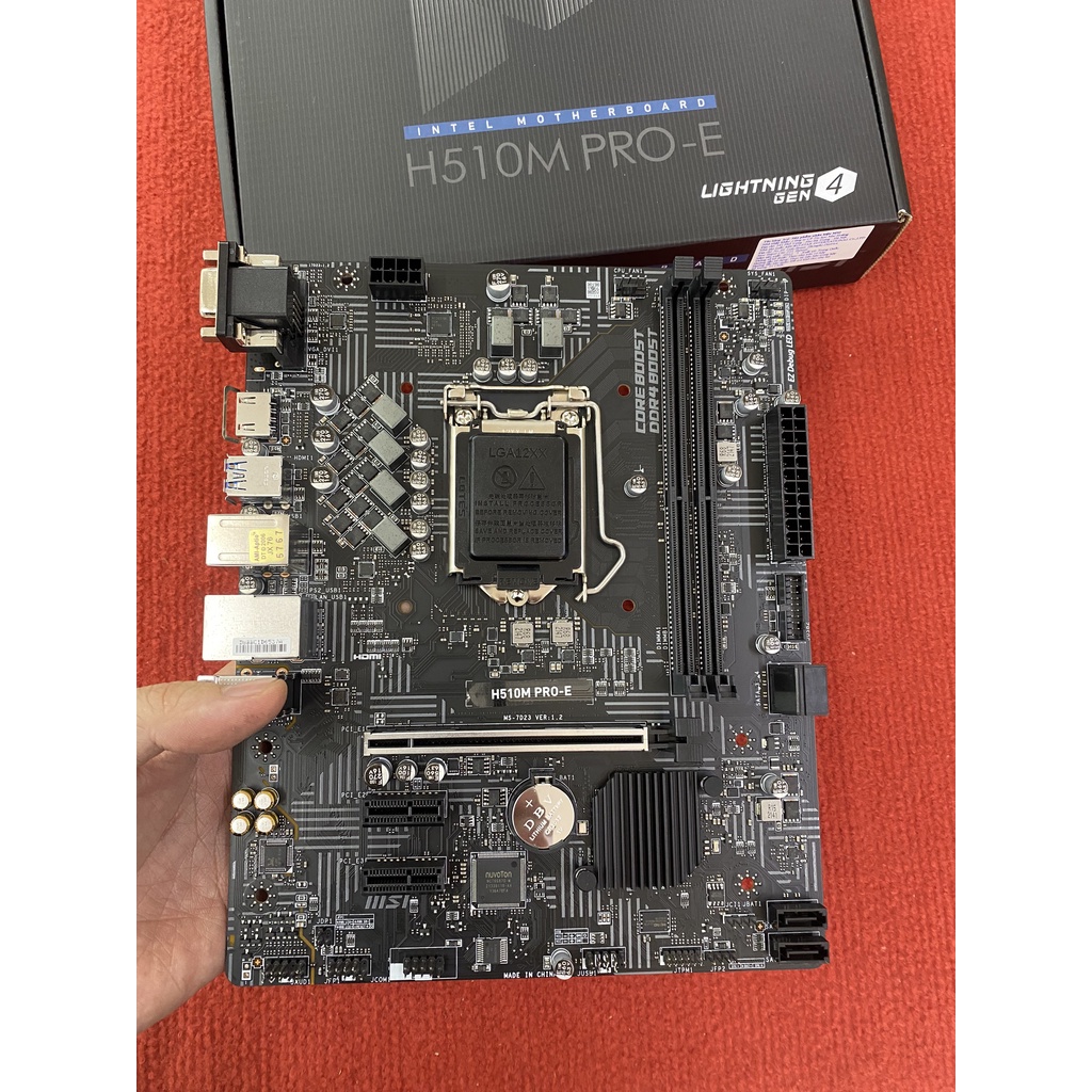 MAINBROAD - Bo mạch chủ MSI H410N-B / H510M PRO - E / B560M PRO - E / New Fullbox - Bảo hành chính hãng 36T