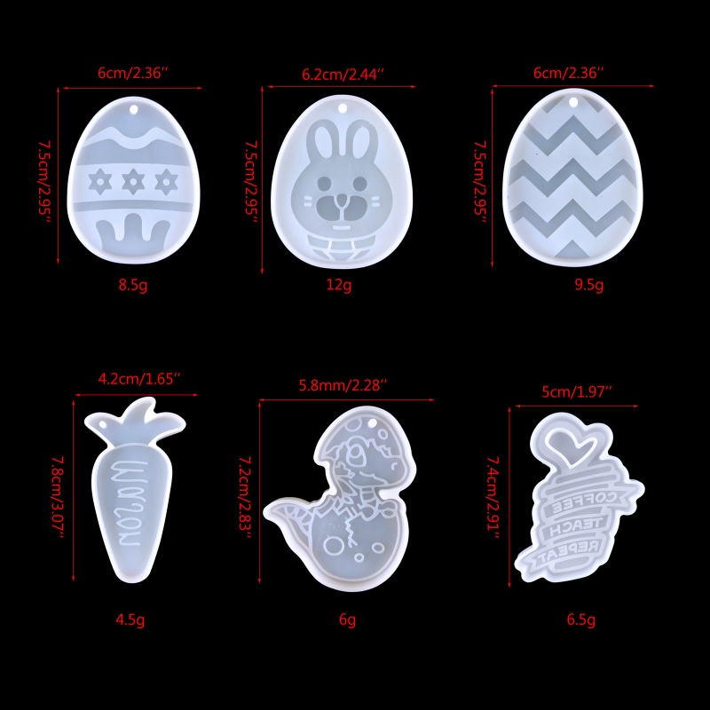 Khuôn Silicone Làm Móc Khóa Trang Trí DIY Hình Cô Gái Phục Sinh