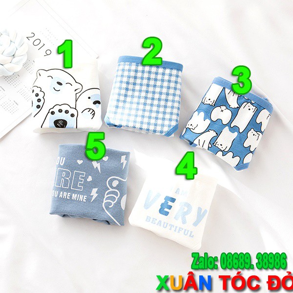 SỈ ZALO RẺ HƠN NHIỀU_ Quần Lót 5 Kiểu Gấu Trắng Kute Mới N043 | BigBuy360 - bigbuy360.vn