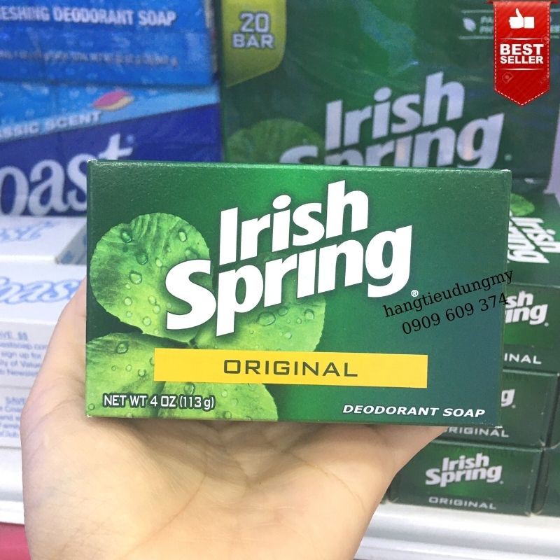 xà phòng Irish Spring Original Deodorant Soap 113g