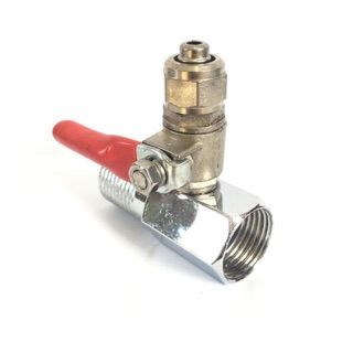 Bộ chia nước đầu vào hệ thống phun sương, ren 21mm, có van khóa.