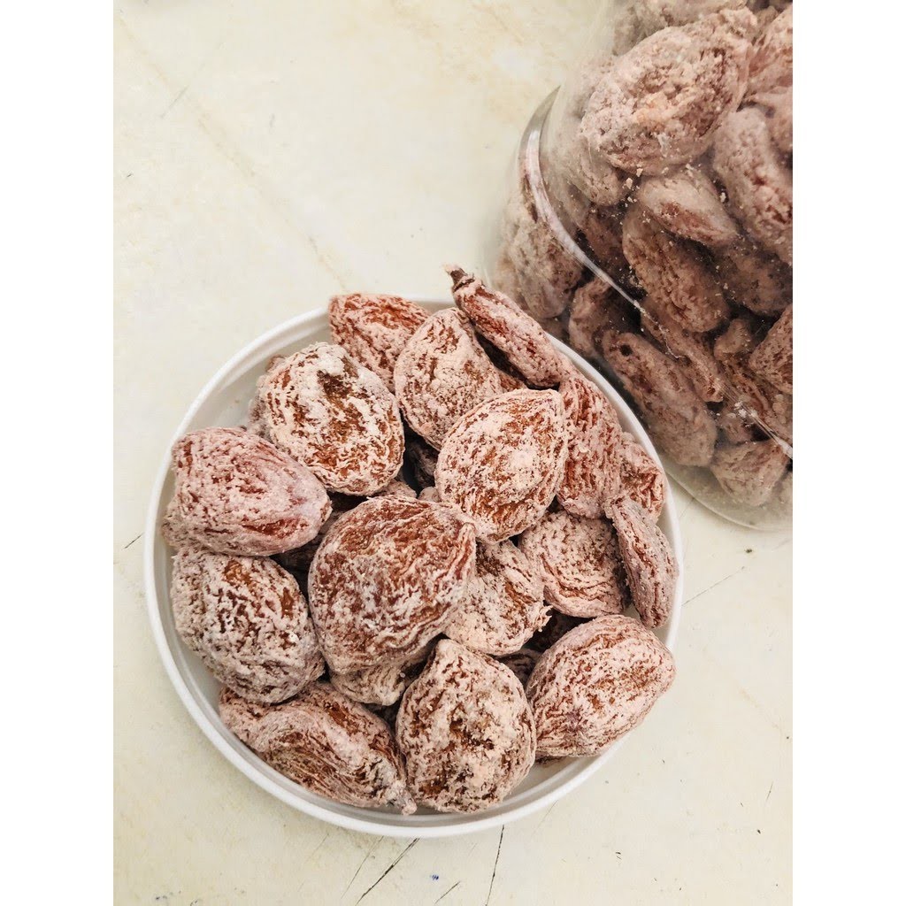 100g Ô Mai Đào  Không hạt Đặc sản Đà Lạt