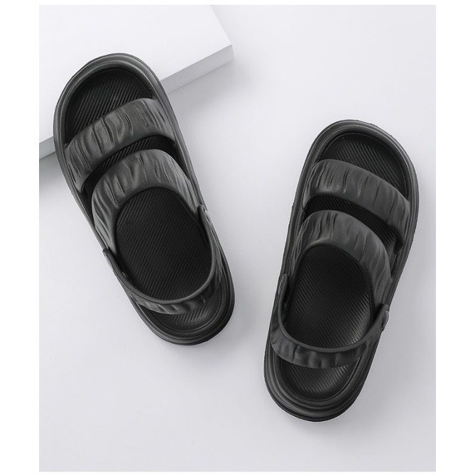 Dép nữ, dép Sandal nữ đế cao 4cm, dép quai hậu nữ đi học siêu cuteeee