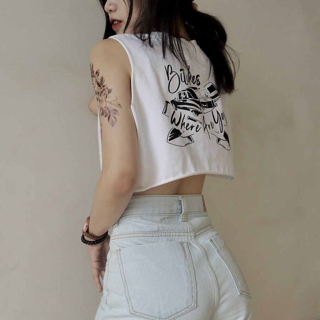 ÁO TANKTOP TRẮNG IN2000CLOTHING