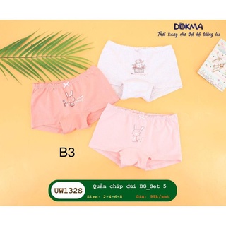 Quần đùi chip bé gái DOKMA (W022)