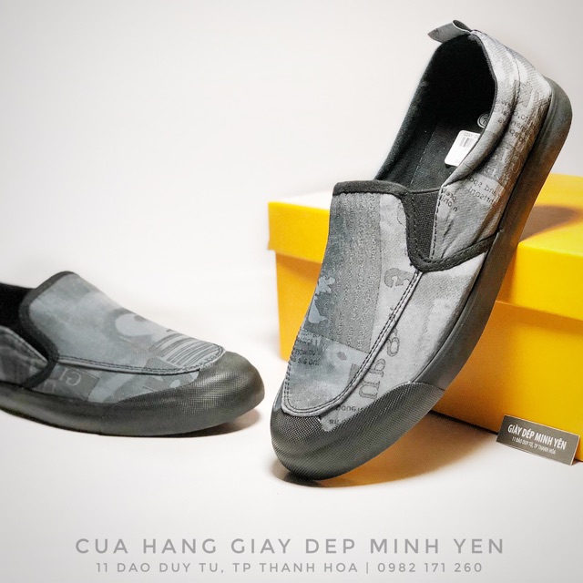 SLIP ON NAM - GIẦY LƯỜI VẢI NAM LEYO 0388